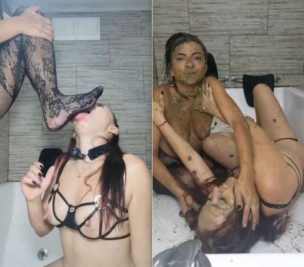 Colombian Bitches Get Shit Covered In Jacuzzi with SaraThonson