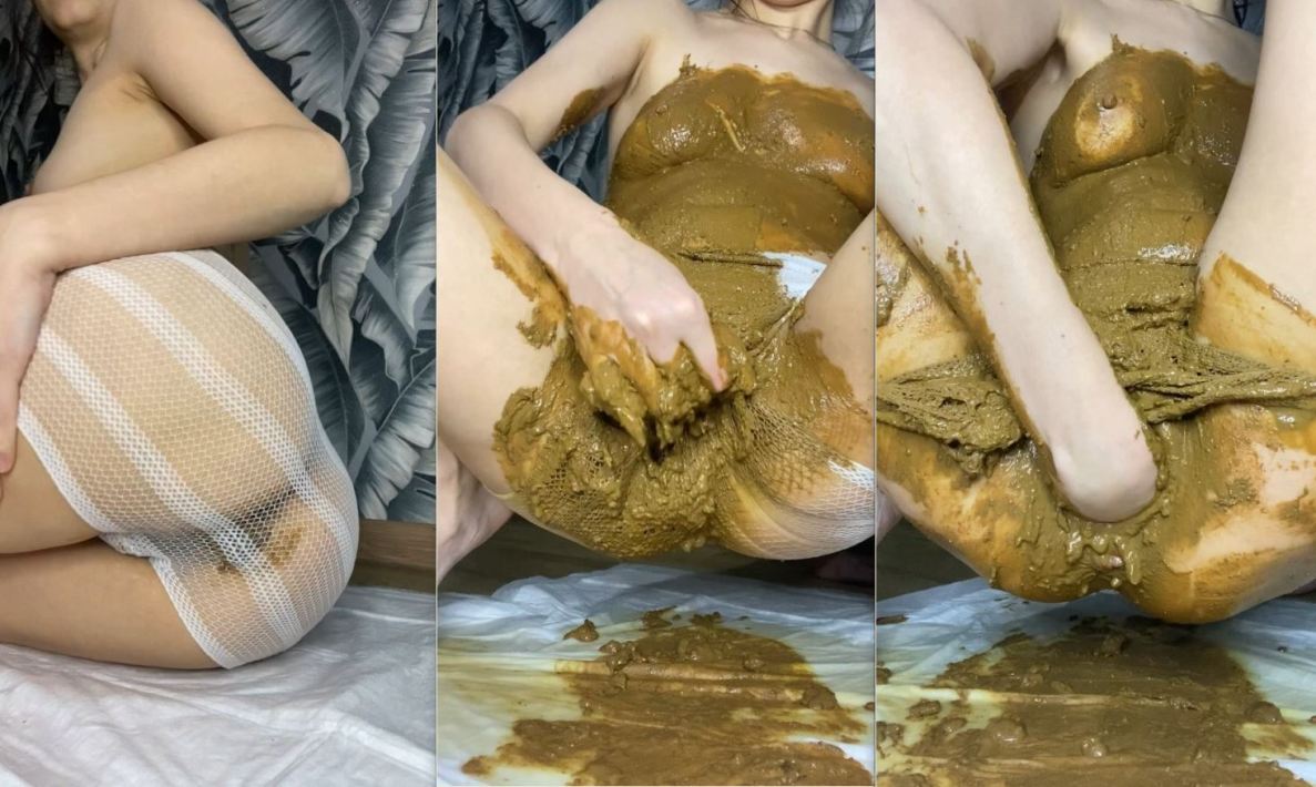 Constipated Dump Turns Into Full Body Smear