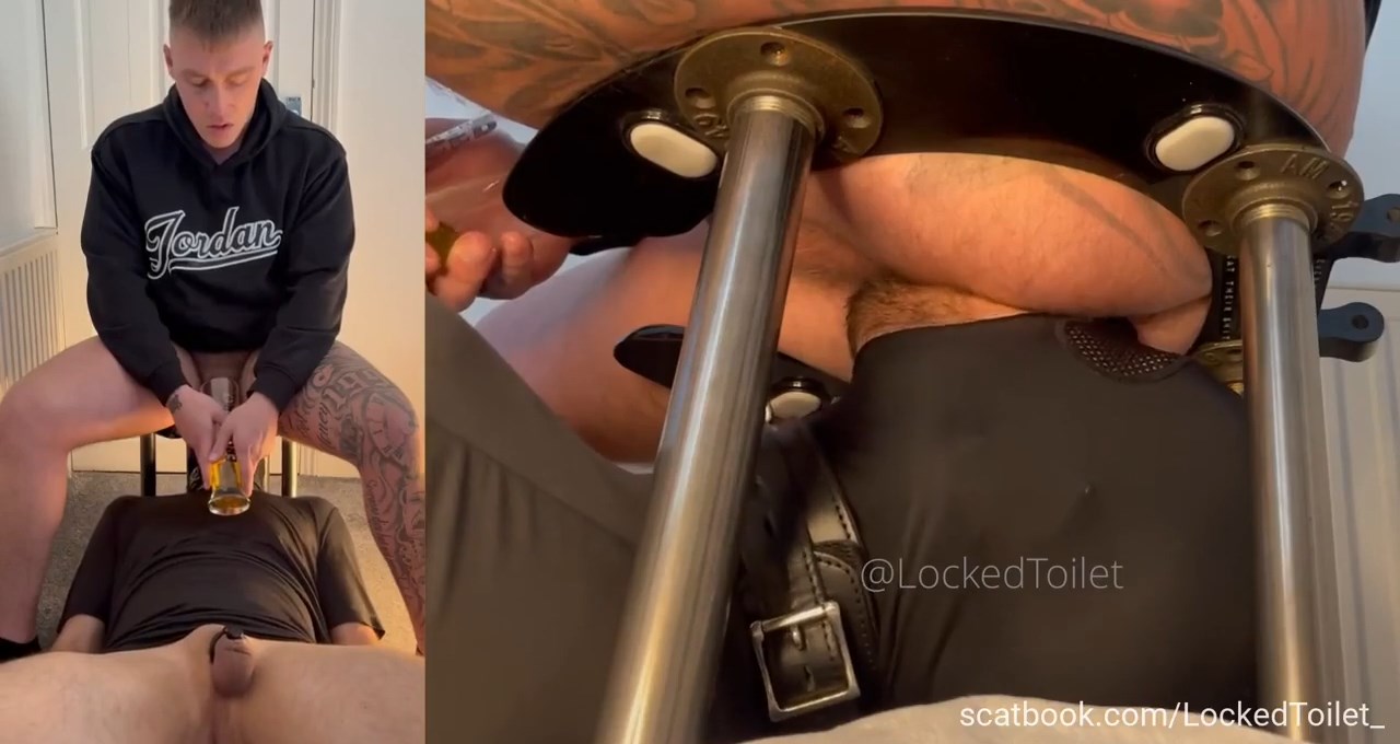 LockedToilet – Straight Master, Mouth Locked Under the Seat